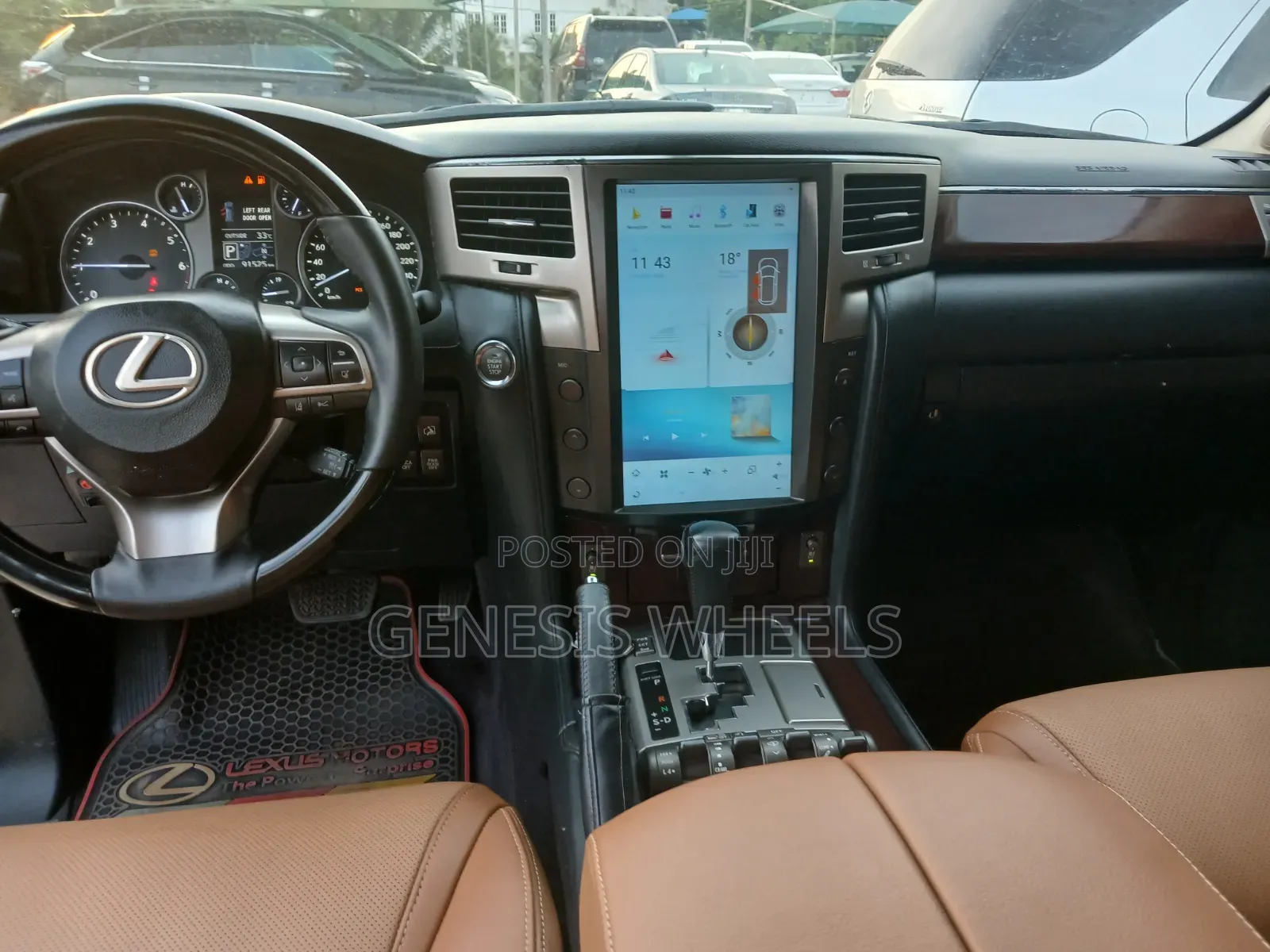 Lexus LX 570 AWD 2014 Black