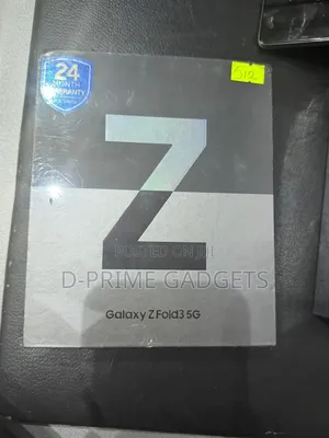 New Samsung Galaxy Z Fold 3 512 GB Black