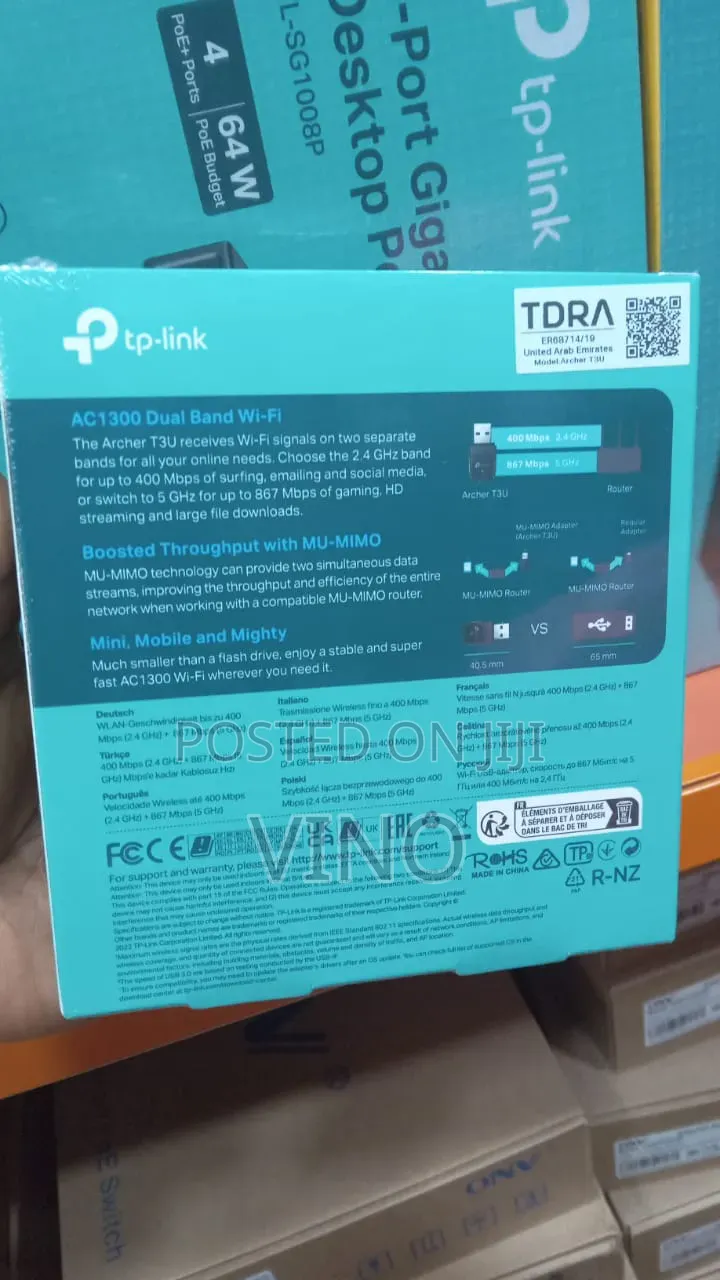 Tplink Archer T3u Ac13oo Wifi Adapter