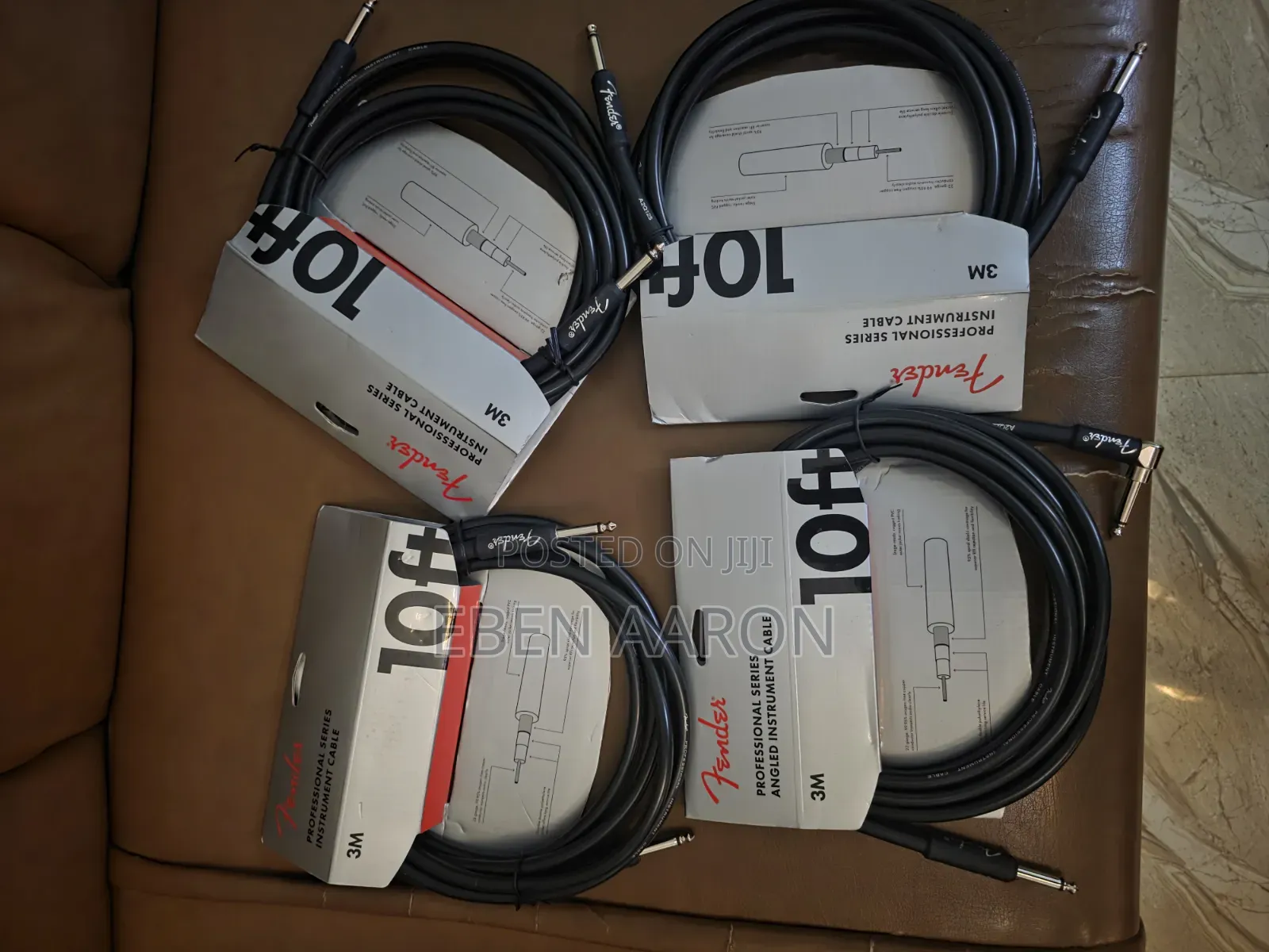 Fender Pro 10′ Inst Cable BLK