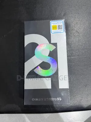New Samsung Galaxy S21 Ultra 5G 256 GB Black