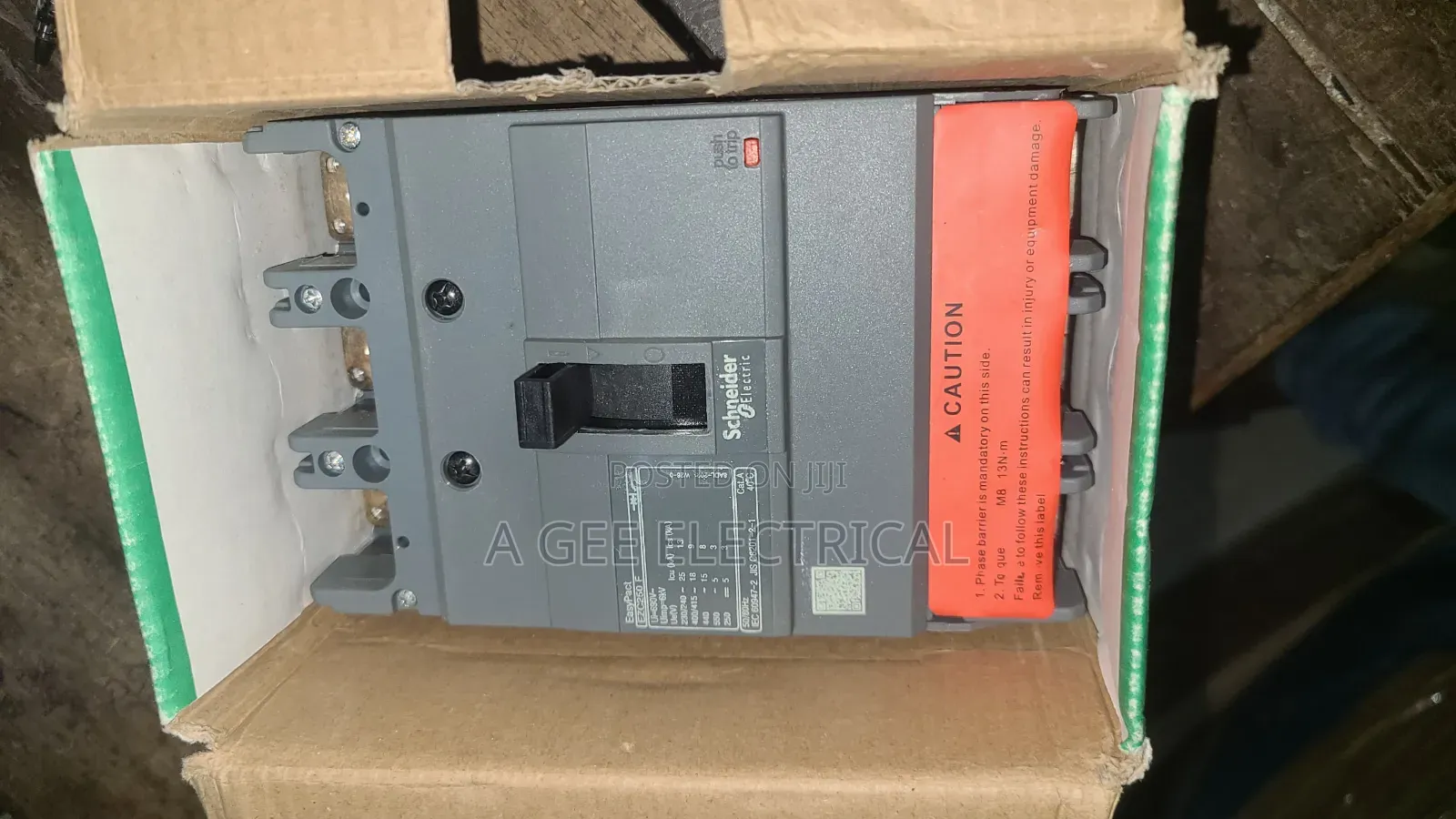 250a McCb 3pole Breakers