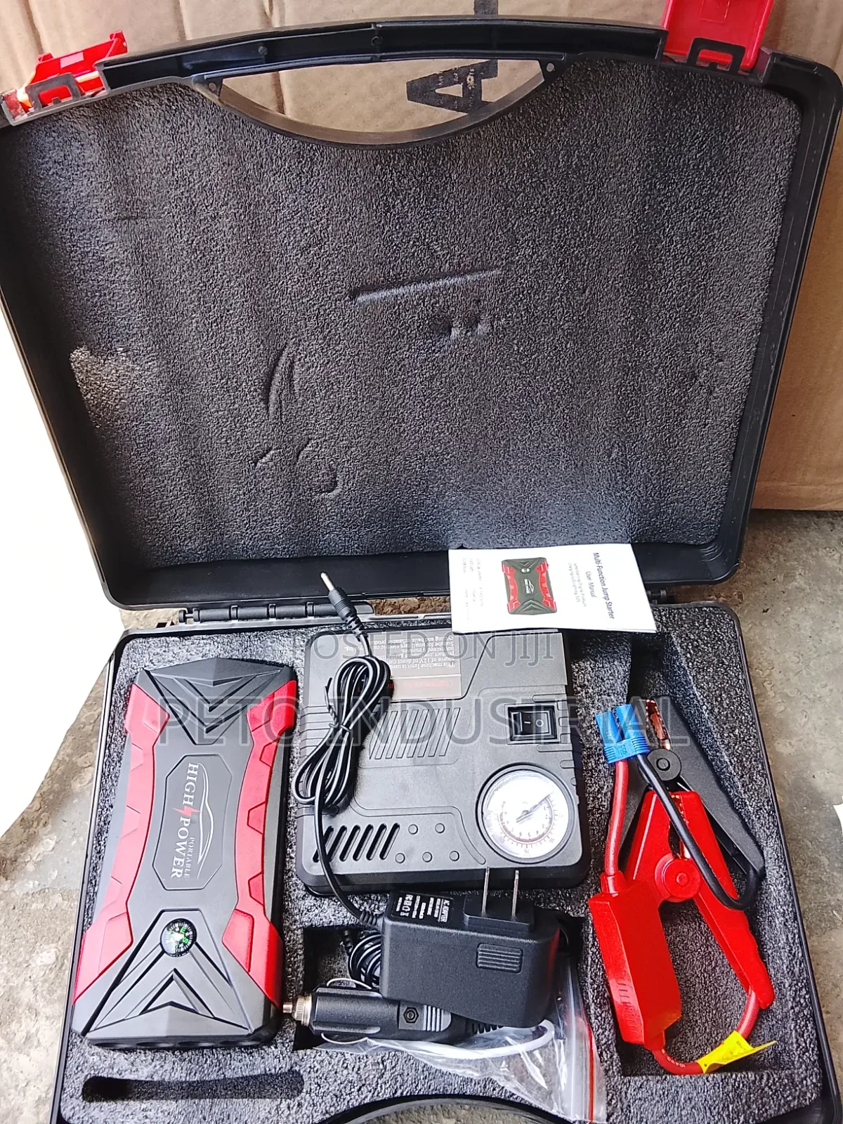 Jump Starter With Compressor