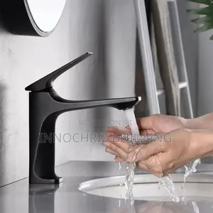 Black Basin Mixer (097n)