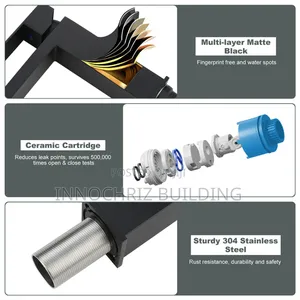 Square Basin Mixer (Heavy Gauge)