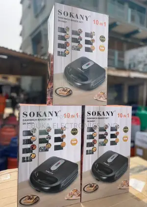 10-in-1 Sokany Sandwich Maker Set Is Available Now