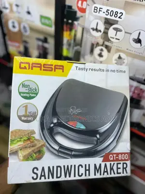 Qasa Sandwich Maker/Toaster (Qt-800) Is Available Now