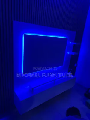 Bluish Top Tier 5 by 6 Tv Console