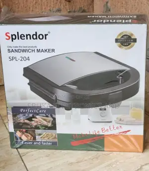 Splendor Sandwich Maker/Toaster (Spl-204) Is Available Now