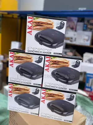 Akai Sandwich Maker/Toaster (Sm026a-308)Is Available Now