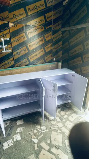 Purely Perfected 3 by 6 White Kitchen Cabinet