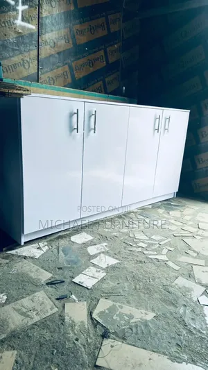Purely Perfected 3 by 6 White Kitchen Cabinet