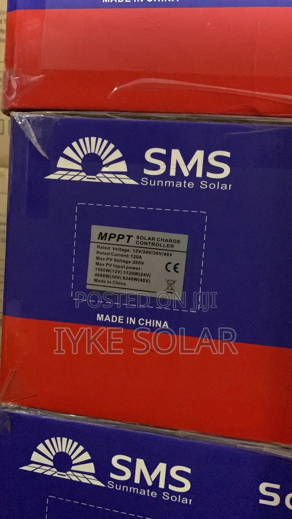 120ams SMS Charge Controller