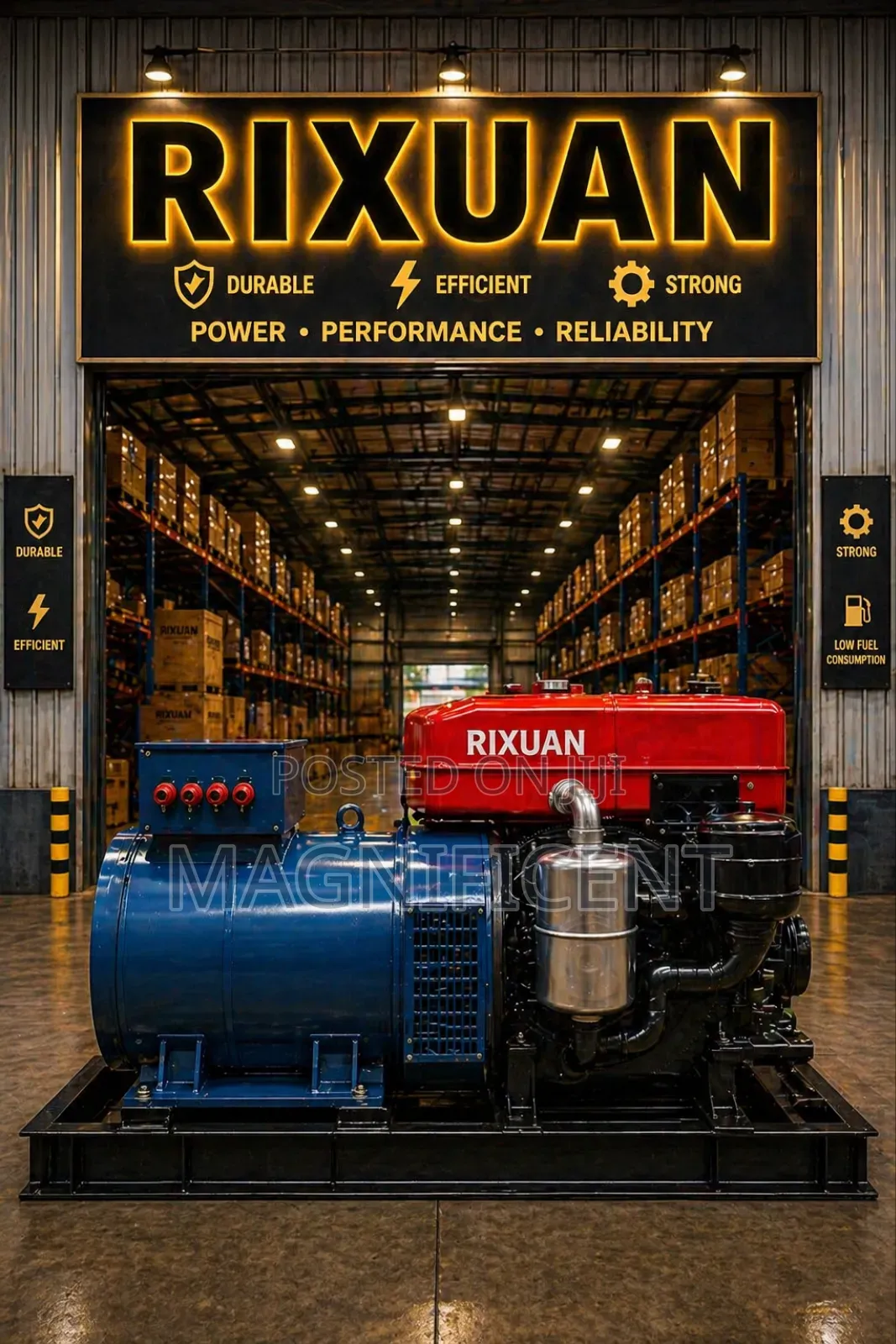 Rixuan 10kva Diesel Generator – Reliable Heavy-Duty Power Solution