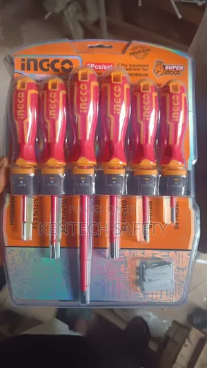 Ingco Electrical Insulated Screw Driver Set 6pcs