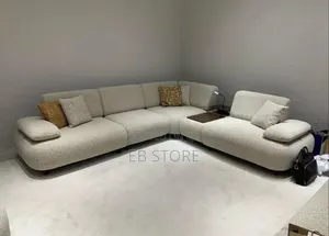 Luxury Curved Sectional Sofa – Modern Elegant Living Room Centerpiece