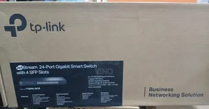 Tplink Jetstream 24-Port Gigabit Smart Managed Switch With 4port SFP