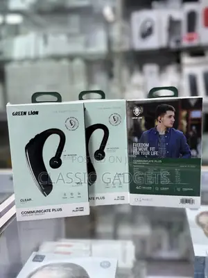Green Lion Communicate Plus Wireless Headset - Black