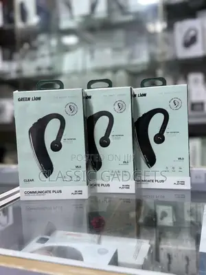 Green Lion Communicate Plus Wireless Headset - Black