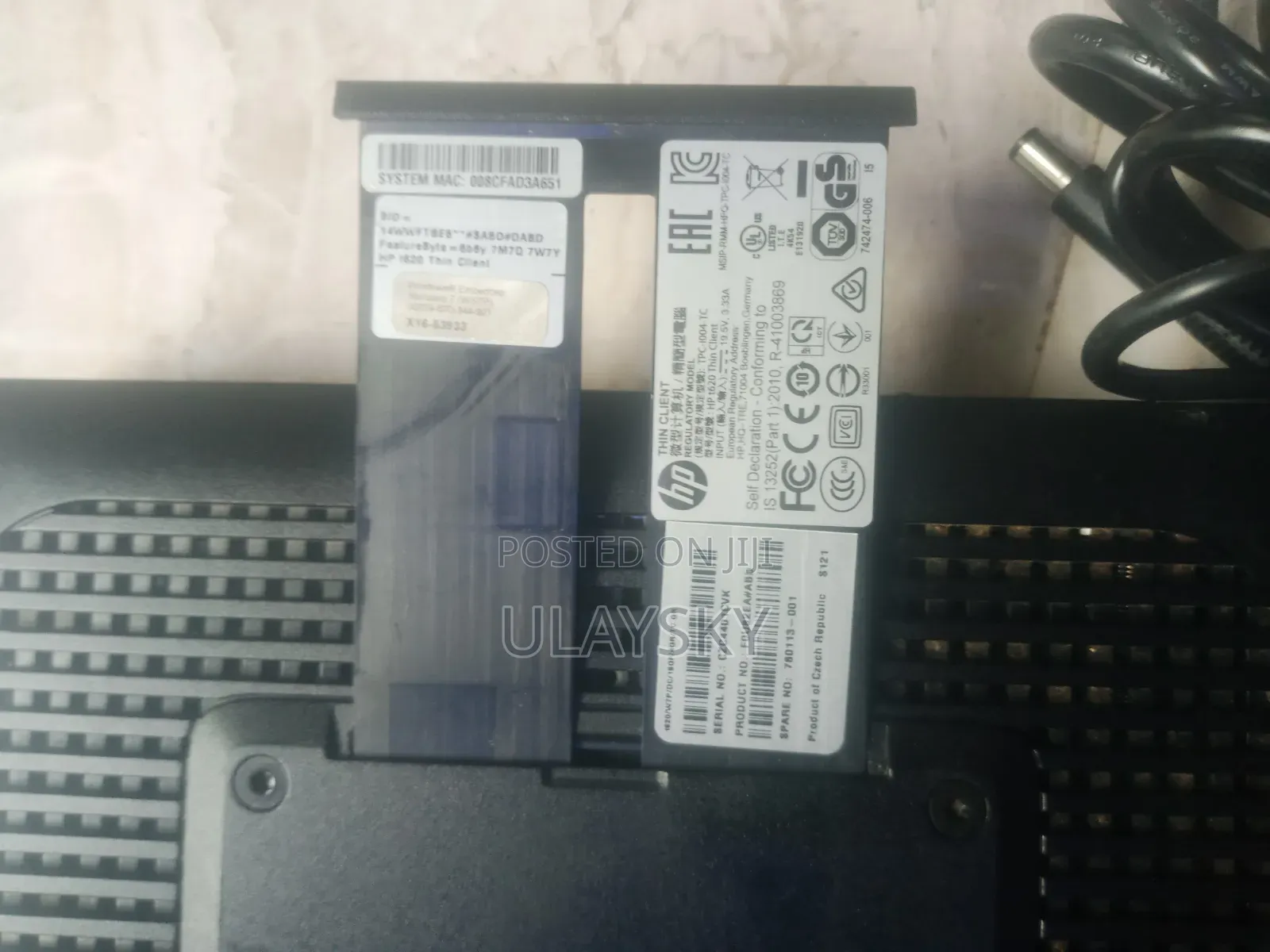 Desktop Computer HP t730 4GB Intel eMMC 16 GB
