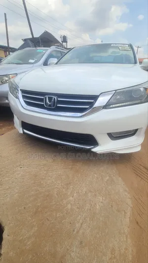 Honda Accord EX-L 4dr Sedan w/Navigation (2.4L 4cyl CVT) 2014 White