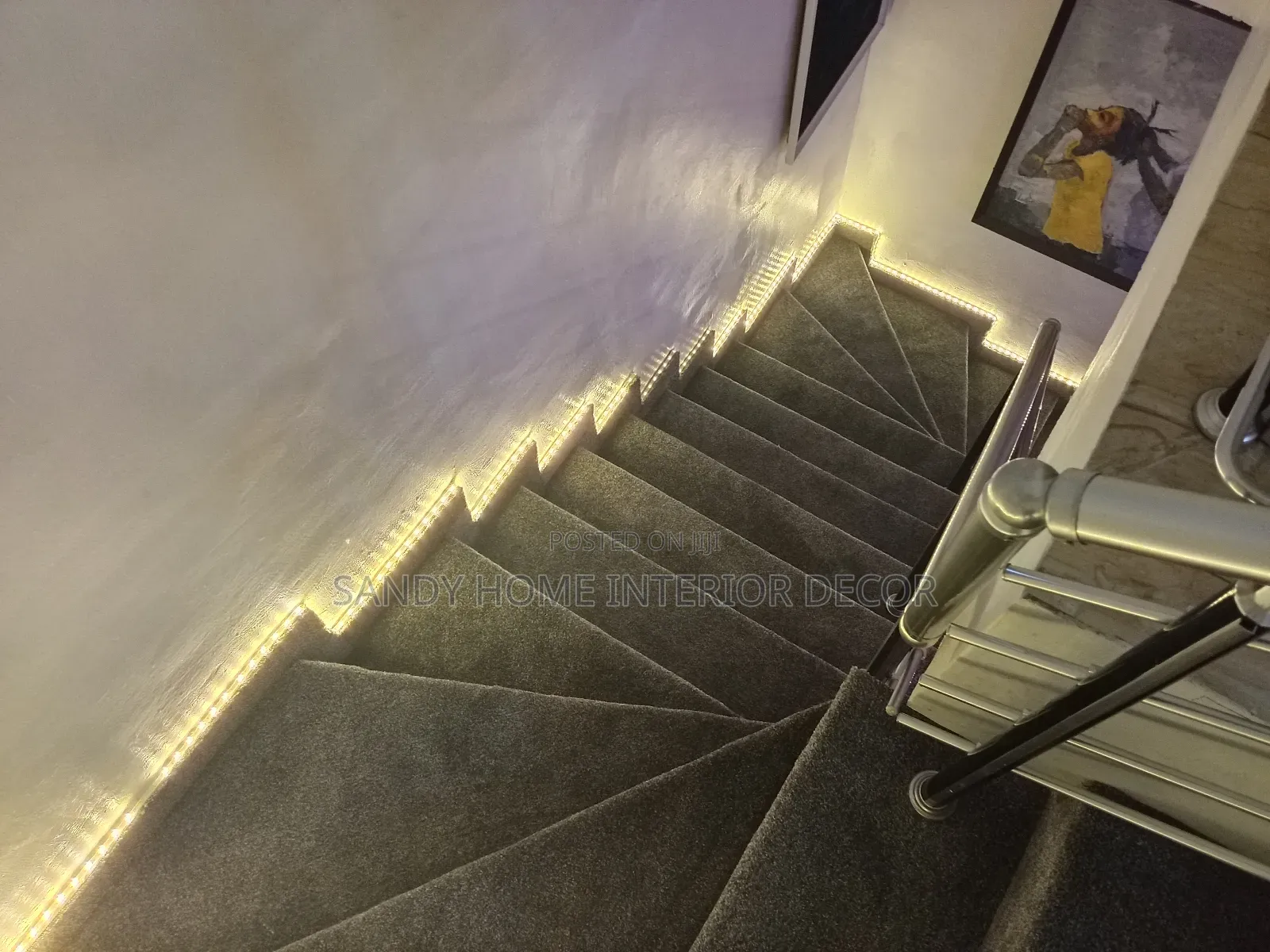 Persian Soft Pile Staircase Rug Turkish