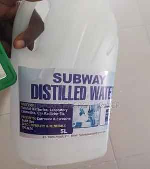 5litres Pure Distilled Water