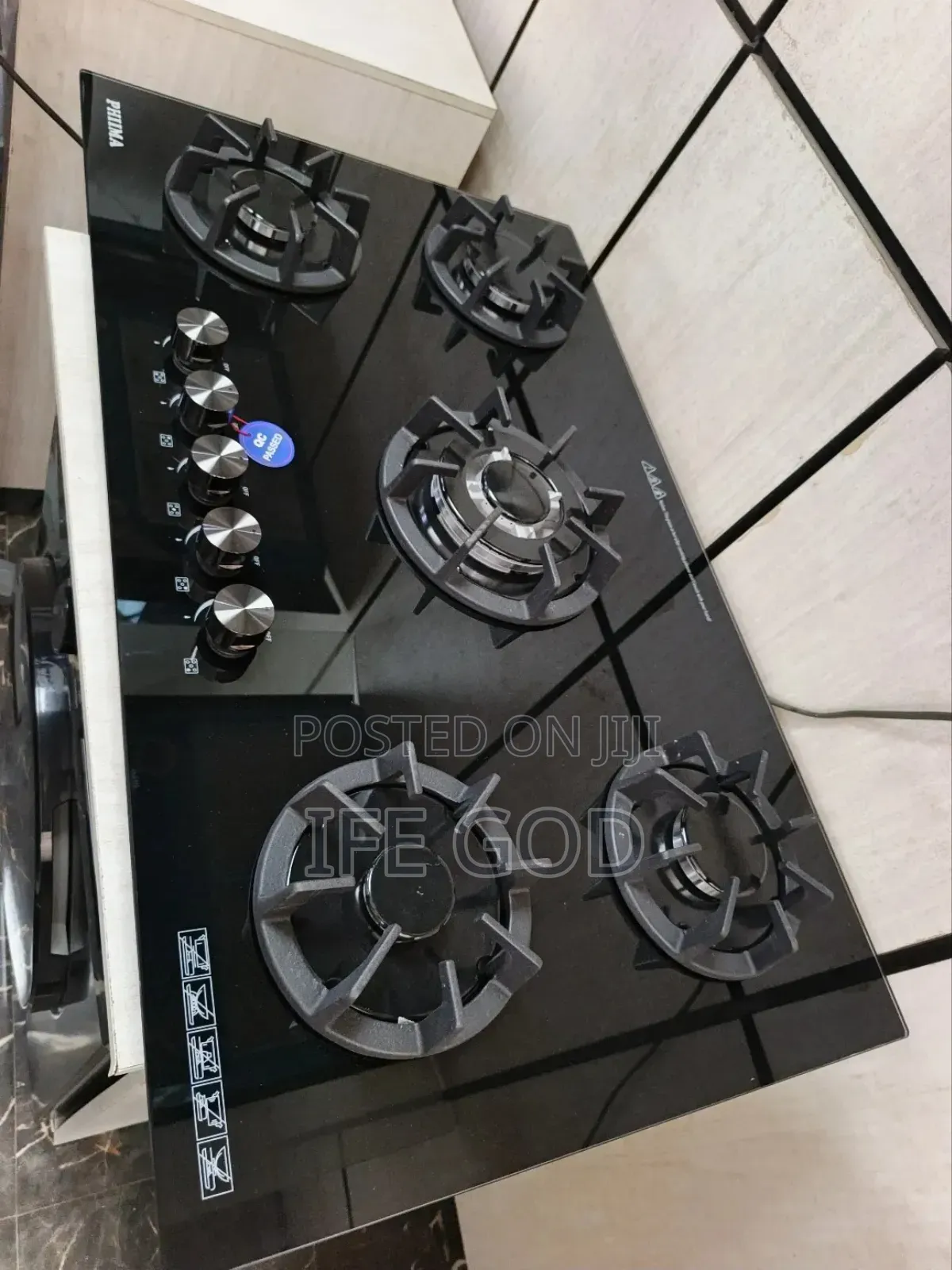 Original Phiima 2026 New Design Inbuilt 5 Burners Automatic Cooker Hob