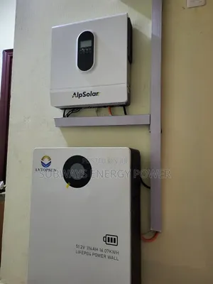 11kva Inverter/16kwh Lithium Battery/10solar Panels Installation.