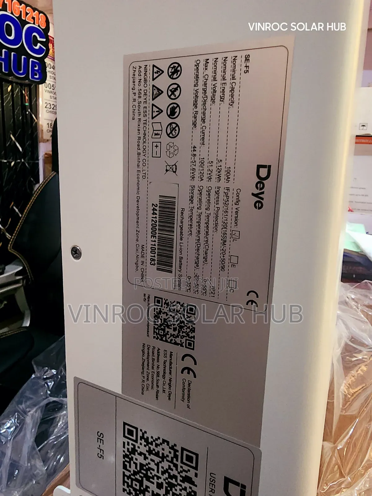 5kwh Deye Lithium Battery