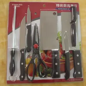 Kitchen Knife Set With Scissors