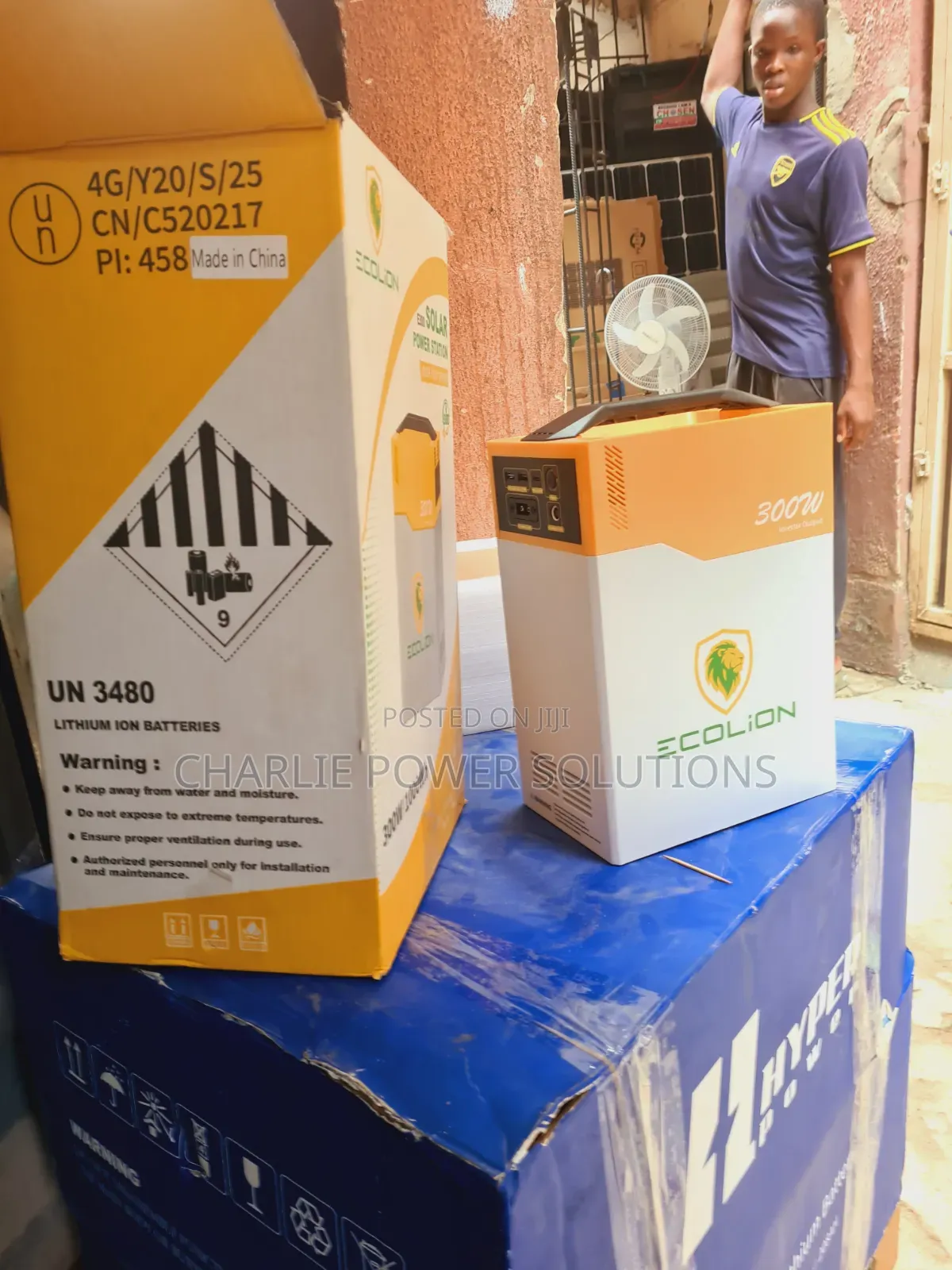 Ecolion 1kwh Solar Generator With 350watts Solar Panel