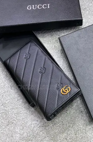 Ferragamo Quality Luxury Men Genuine Leather Wallet