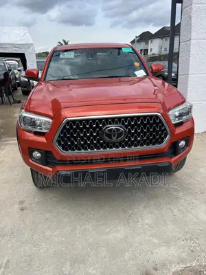 Toyota Tacoma Limited 2018 Red