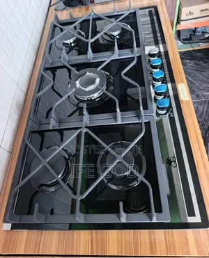 Quality Gs Built-in Cabinet or Table Top 5 Burners Gas Cooker Hob 90cm