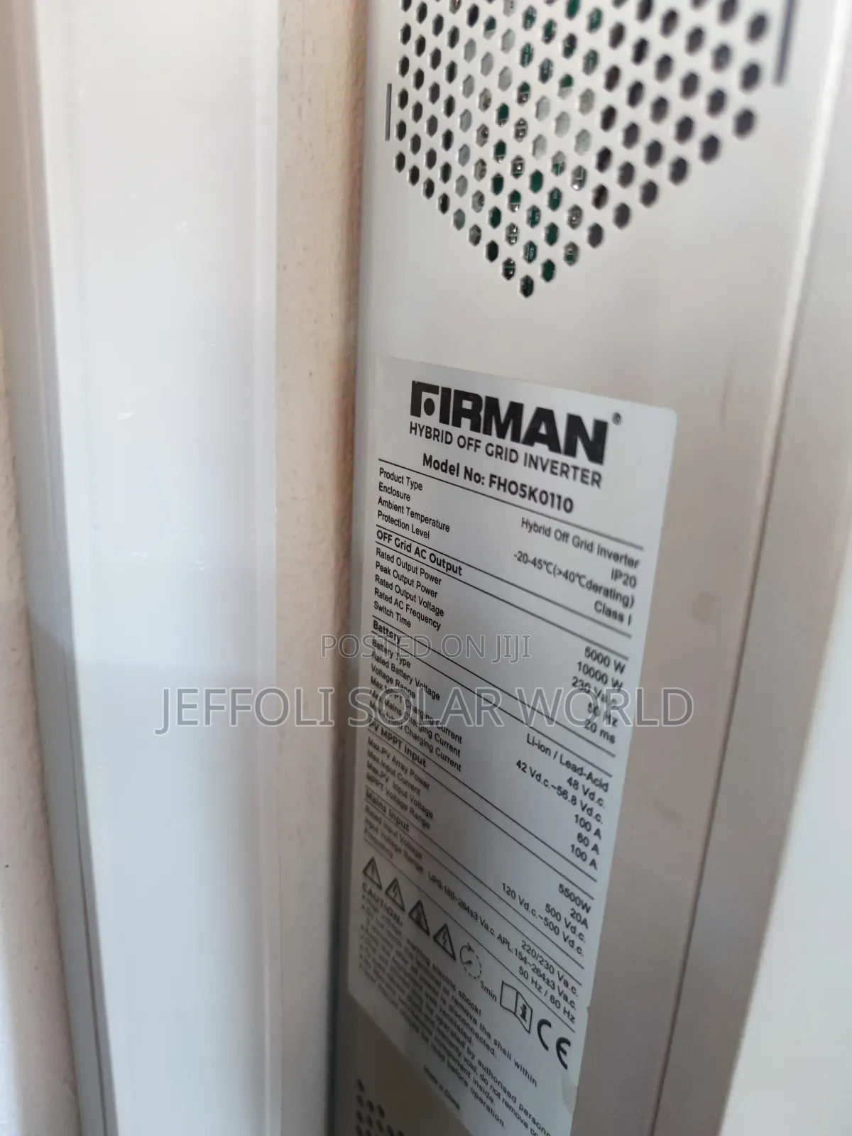 Firman 5kva 48v
