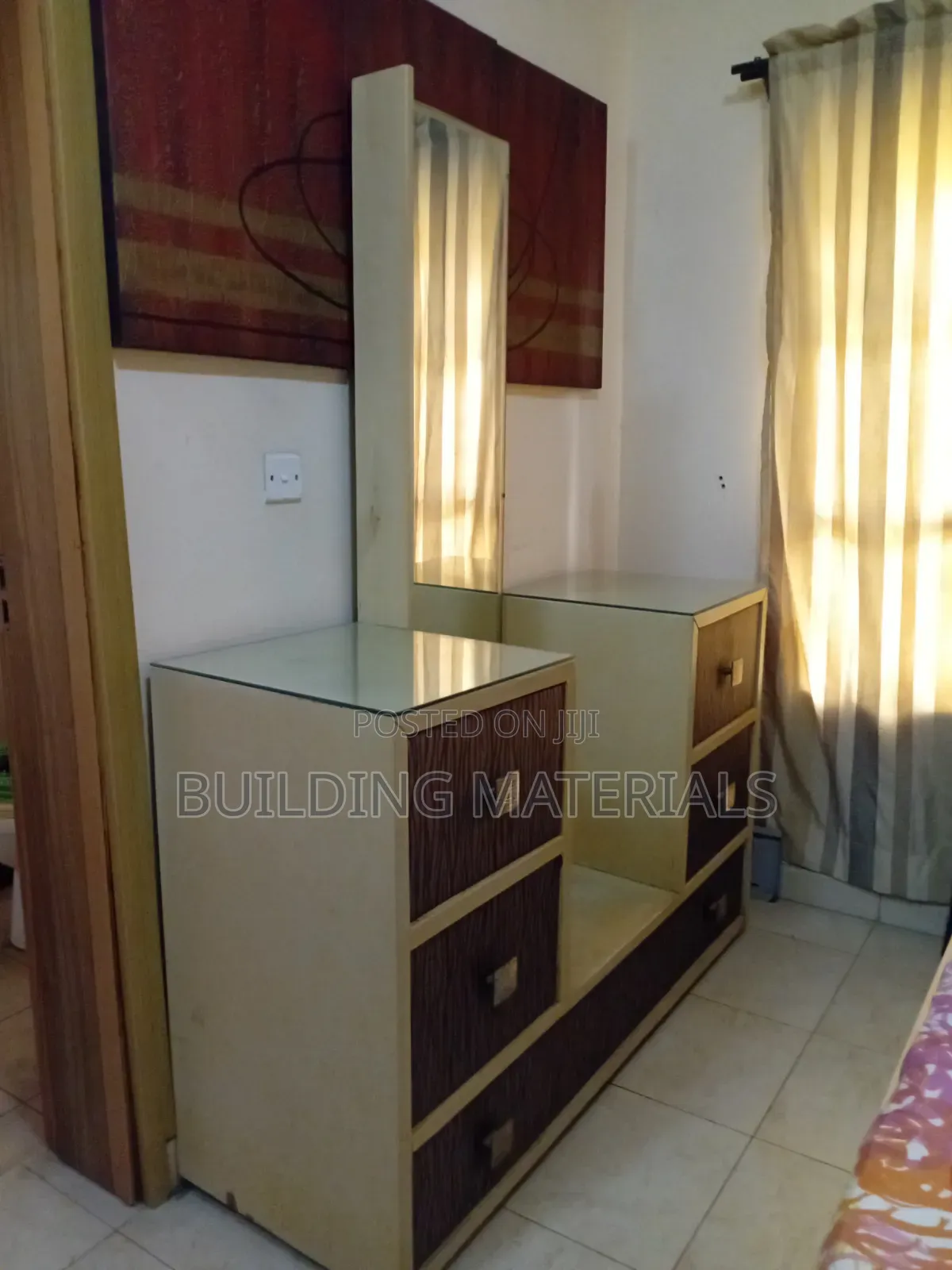 Dresser and Mirror