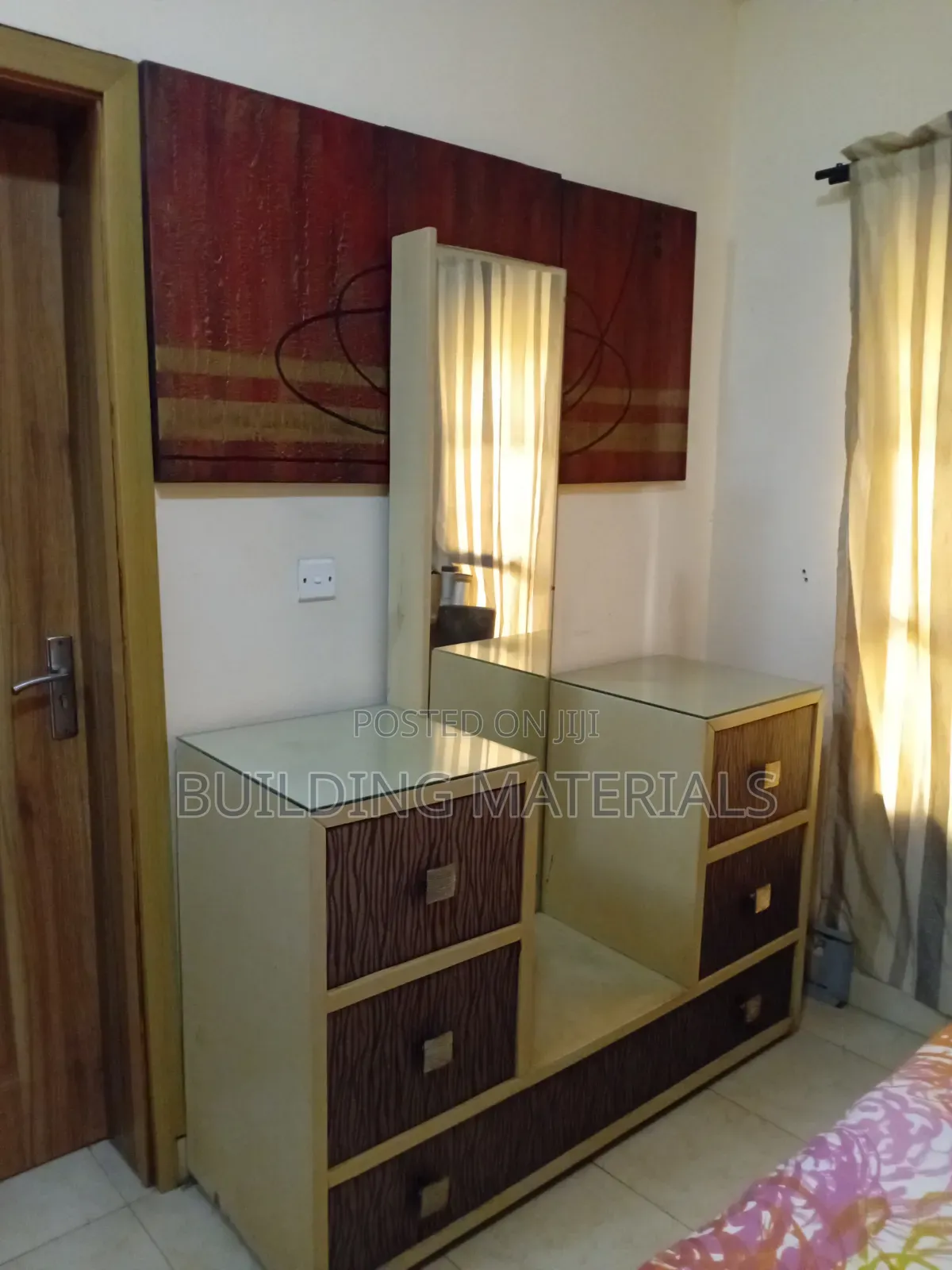 Dresser and Mirror