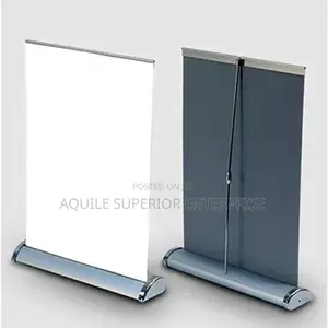 5 X 7ft Solid Base Retractable Roll Up Banner Without Printing