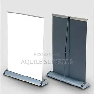5 X 7ft Solid Base Retractable Roll Up Banner Without Printing