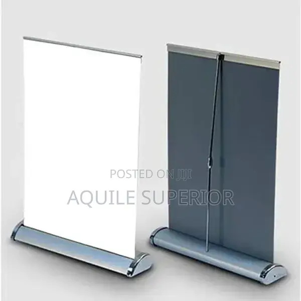 5 X 7ft Solid Base Retractable Roll Up Banner Without Printing
