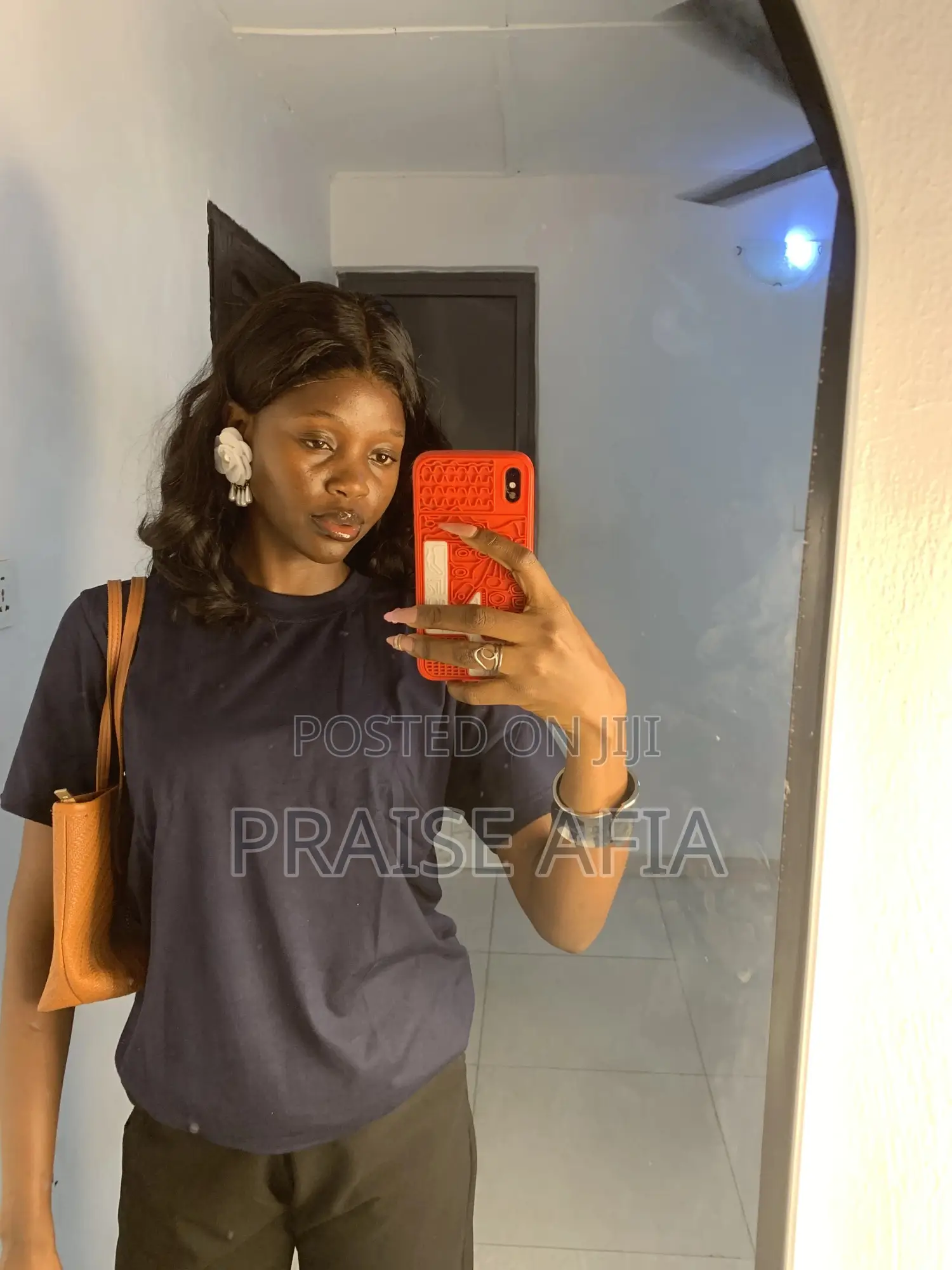 Plain Round-neck Tees