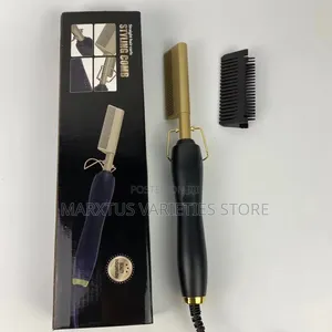 Electric Hot Comb/Curler/Straightener