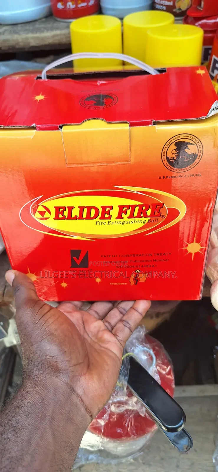 Original Elide Fire Extinguisher Ball