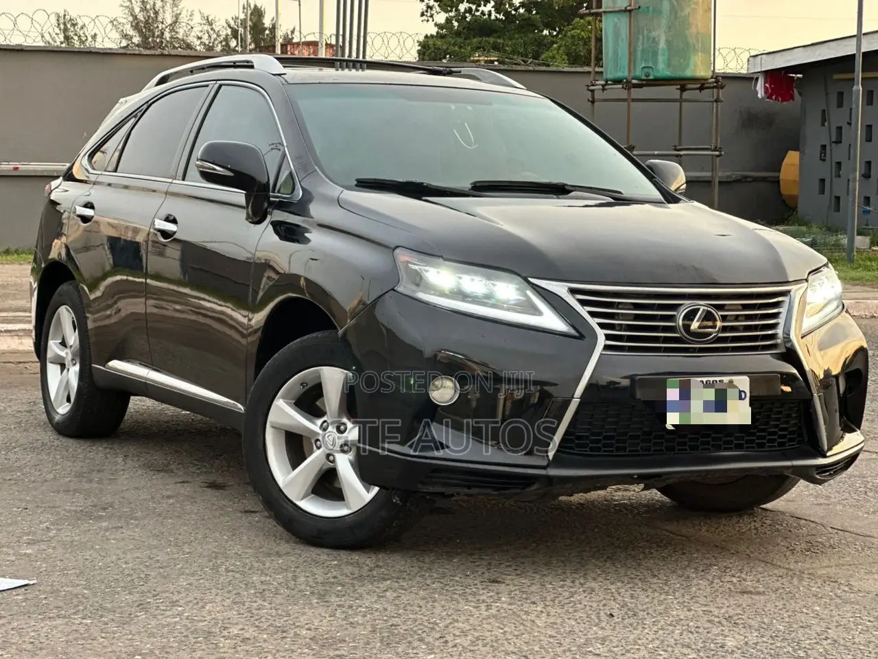 Lexus RX 350 AWD 2012 Black