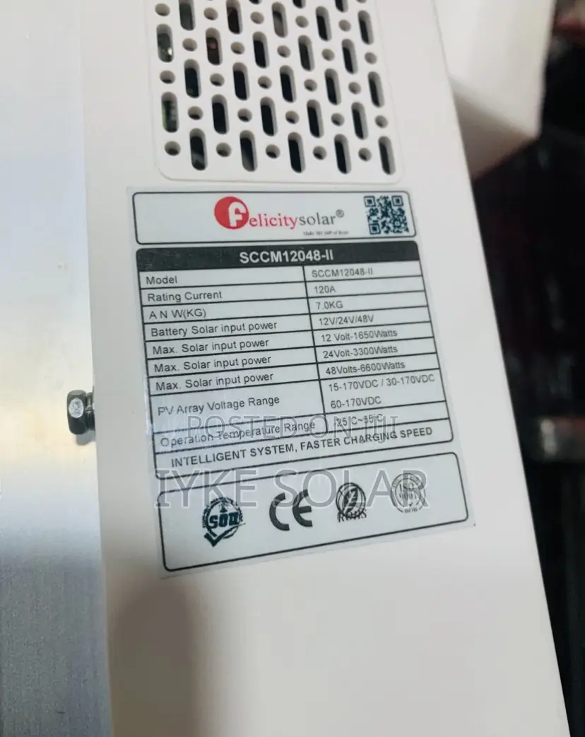 120ams Felicity Charge Controller