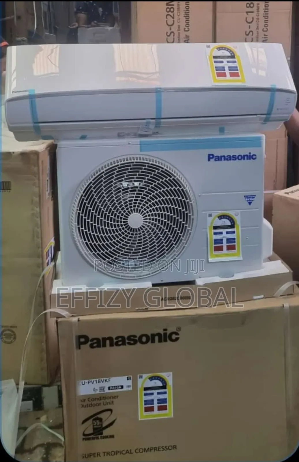 Brand New Panasonic 2.5hp Malaysia Split System AC