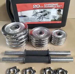 20kg Chrome Dumbbell Set