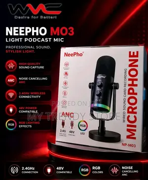 Podcast Wireless Desktop Microphone