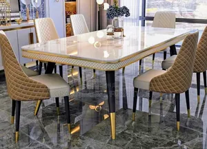 High-End Marble Dining Set